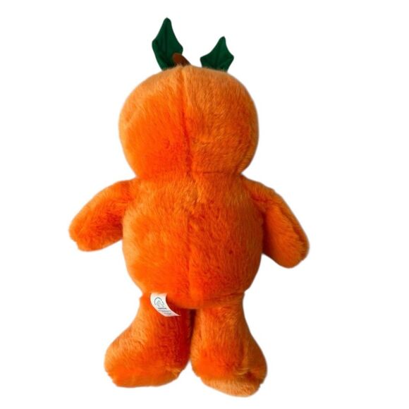 Applause Laughing Pumpkin Plush Toy Halloween Jack-O-Lantern Sound Rattle Noise - Picture 2 of 3